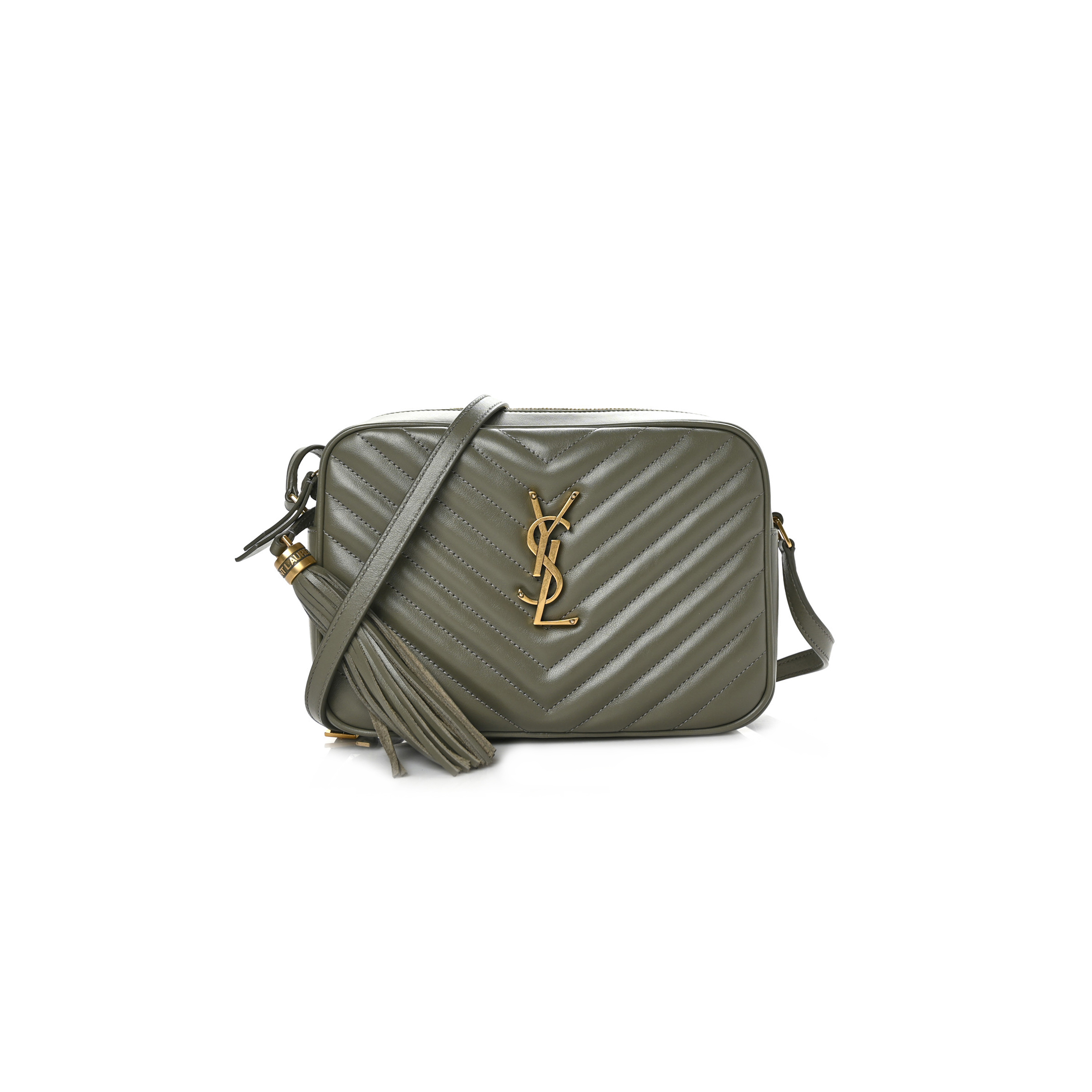 YSL LOU CAMERA BAG IN QUILTED LEATHER 5205341715232 (23*16*6cm)